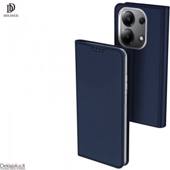Dux Ducis Skin Pro dirbtinės odos dėklas - mėlynas (Xiaomi Redmi Note 13 4G) Dux Ducis Skin Pro dirbtinės odos dėklas - mėlynas (Xiaomi Redmi Note 13 4G)